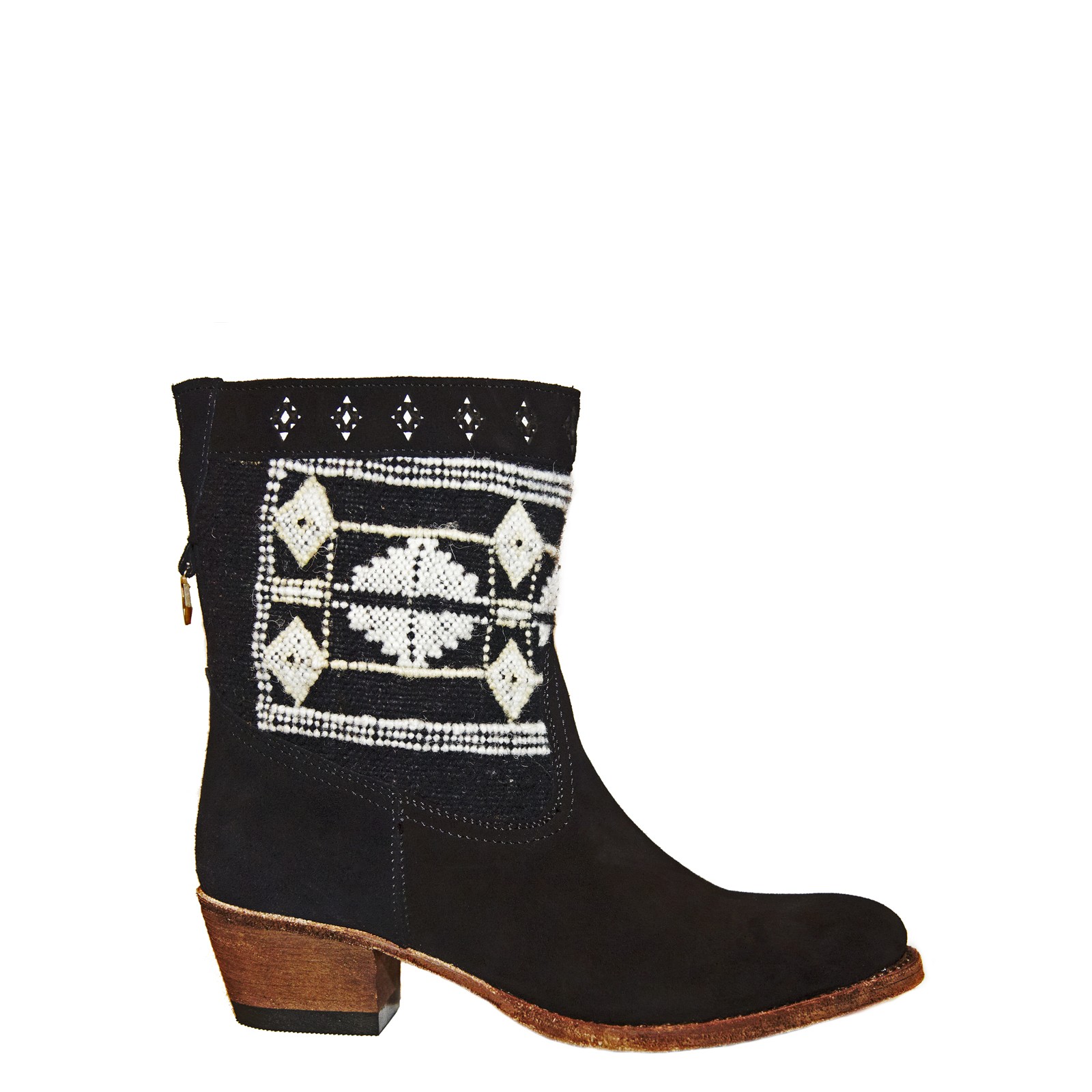 Cobra Society Otto Suede Bootie in Black | Lyst