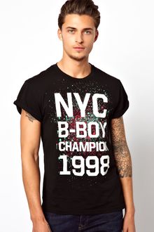 River Island Tshirt with Nyc Print - Lyst