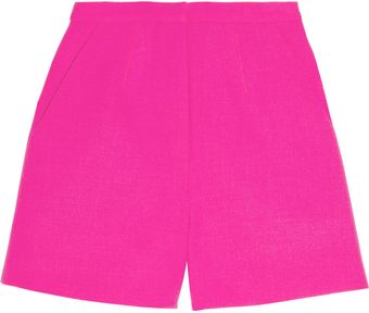 Roksanda Ilincic Breton Wool-Crepe Shorts - Lyst