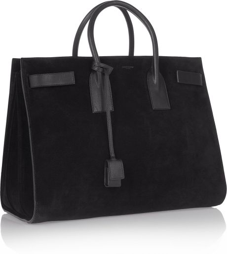 saint laurent black sac du jour