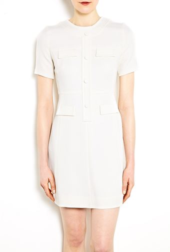 Goat Cream Sylvie Pocket Shift Dress - Lyst