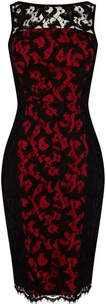 Karen Millen Colourful Lace Collection Dress - Lyst