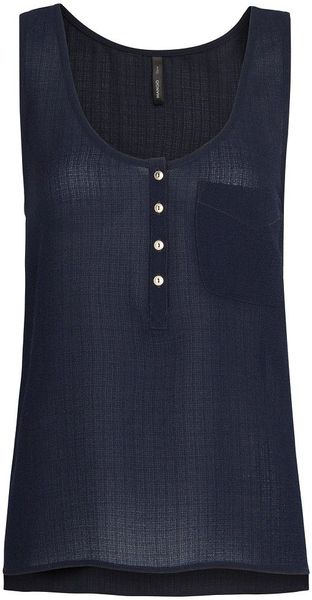 Mango Pocket Top - Lyst