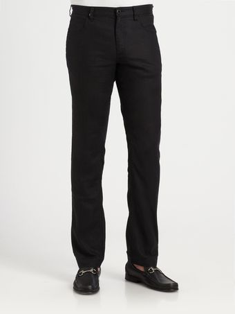 Michael Kors Linen Fivepocket Jeans - Lyst