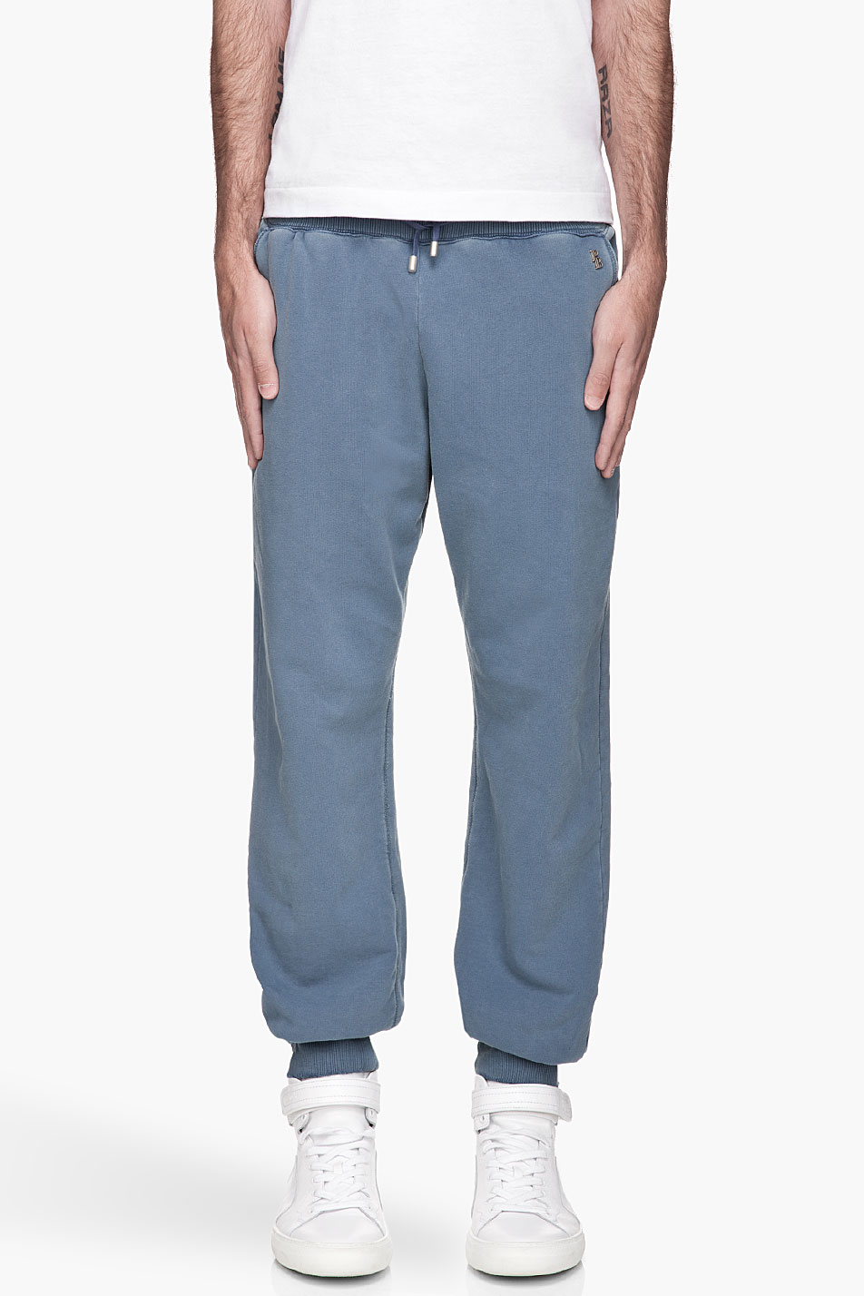 Balmain Jogging Pants in Blue for Men (powder) Lyst