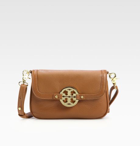 Tory Burch Amanda Crossbody Bag in Brown (canyon red) - Lyst