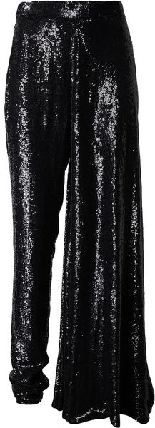 Ashish Handsequined Wide Leg Trousers - Lyst