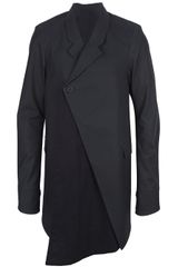 Boris Bidjan Saberi Asymmetric Coat