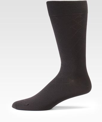 Boss Black Tonal Diamond Socks - Lyst