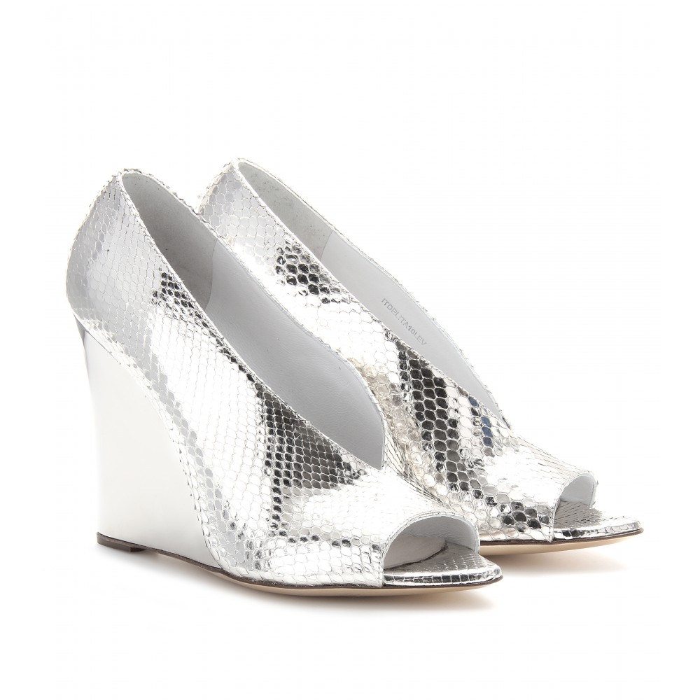burberry silver shoes