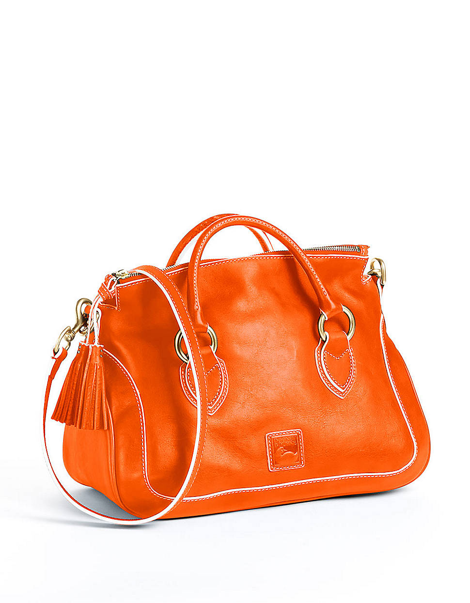 dooney and bourke orange crossbody