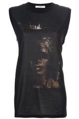 Givenchy Contrast Print Vest