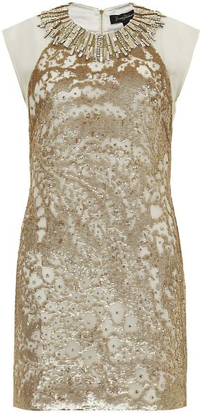 Jenny Packham Sequin Dress - Lyst