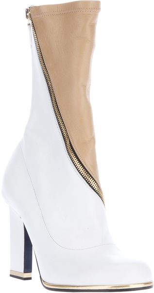 Jil Sander Bicolour Retro Boot - Lyst