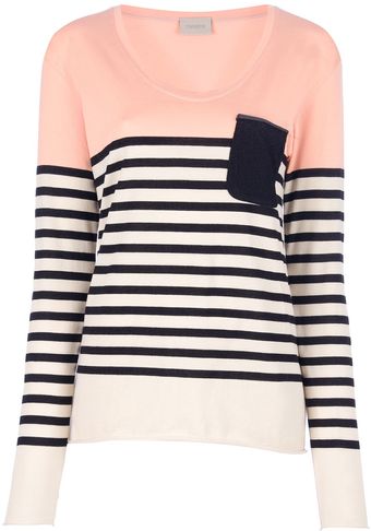 Laneus Striped Sweater - Lyst
