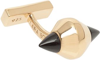 Lara Bohinc Double Eye Yellow Gold Cuff Link - Lyst