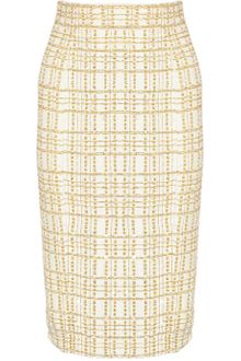 L'Wren Scott Sequined Silk Pencil Skirt - Lyst