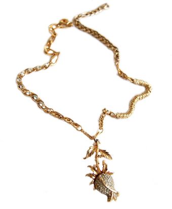 Maria Zureta You Dont Bring Me Flowers Necklace - Lyst