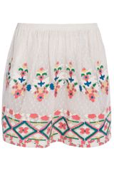Paul & Joe Sister Embroidered Skirt