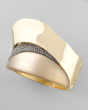 Alexis Bittar Golden Slice Bracelet - Lyst