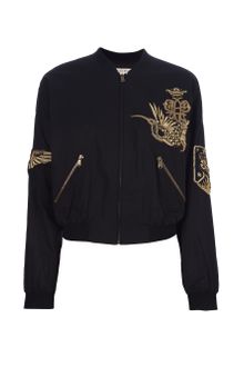 Emilio Pucci Embroidered Bomber Jacket - Lyst