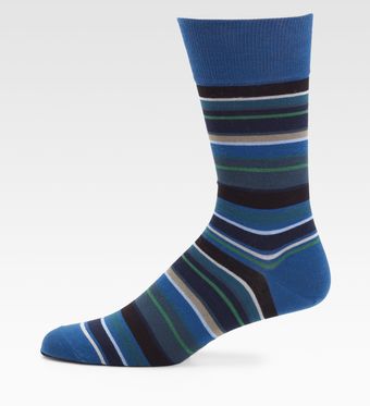 Falke Multistriped Socks - Lyst