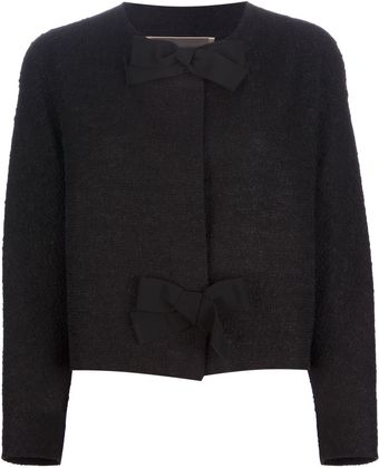 Giambattista Valli Bow Detail Jacket - Lyst