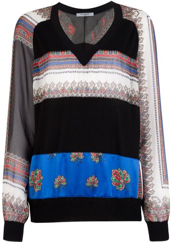 Givenchy Printed Sweater - Lyst