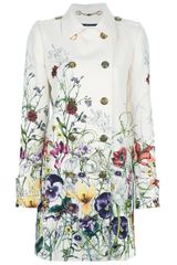 Gucci Floral Peacoat