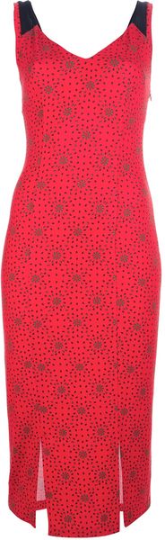 Kenzo Floral Print Dress - Lyst
