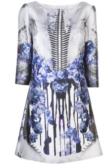 Prabal Gurung Mixed Print Dress - Lyst