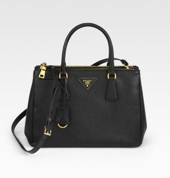 Prada Saffiano Lux Small Tote Bag - Lyst