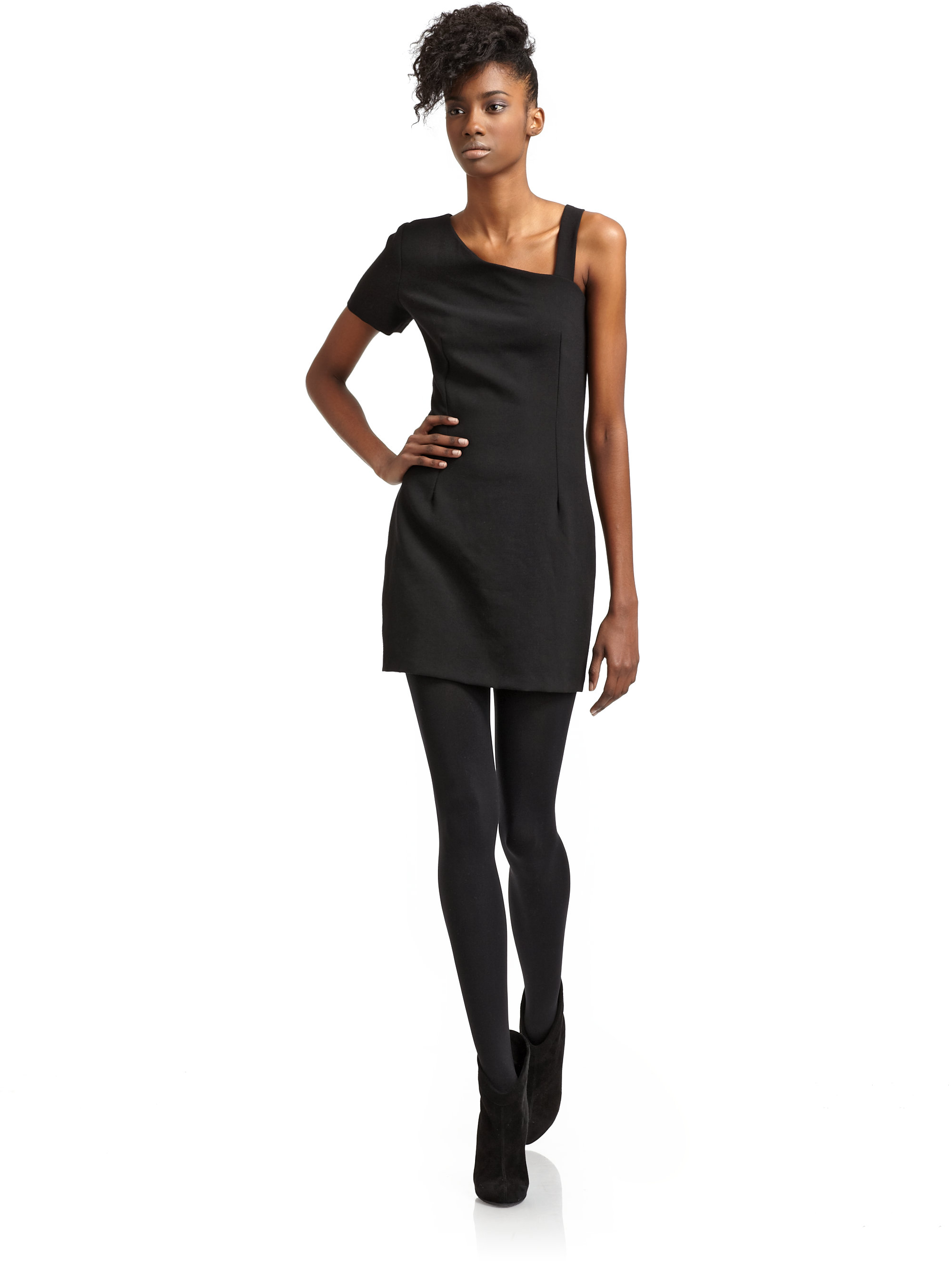 Society For Rational Dress Asymmetrical Dress in Black Lyst