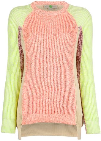 Stella McCartney Colour Block Sweater - Lyst