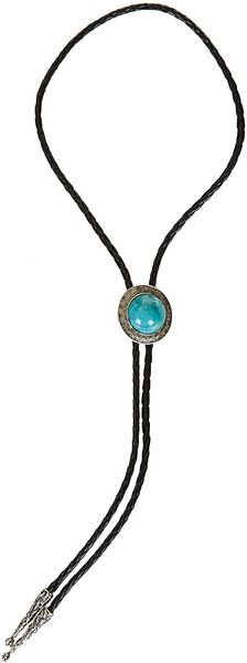 Topshop Turquoise Bolo Tie - Lyst