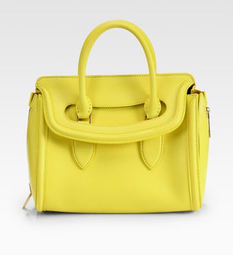 Alexander McQueen Heroine Small Satchel - Lyst
