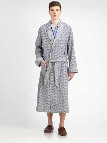 derek rose wool robe