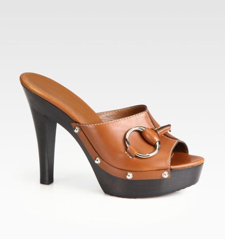 gucci horsebit clogs