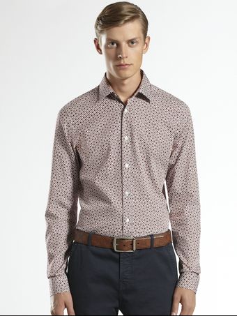 Gucci Macro Horsebit Print Shirt - Lyst