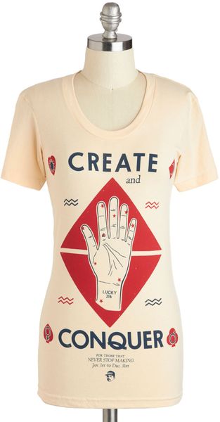 ModCloth Creative Competitor Tee - Lyst