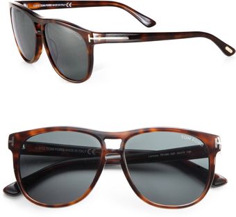 Tom Ford Wayfarer inspired Plastic Sunglasses - Lyst