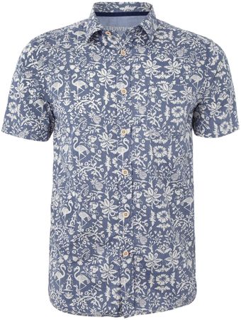 Howick Short Sleeved Vegas Printed Shirt - Lyst
