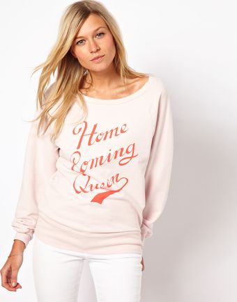 French Connection Home Coming Queen Sweat - Lyst