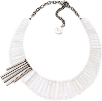 Gemma Redux Crystal Bib Necklace - Lyst