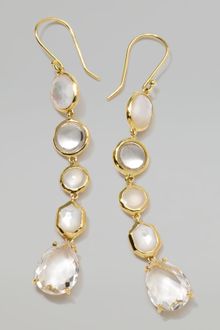 Ippolita 18k Gold Rock Candy Gelato 5tier Drop Earrings - Lyst