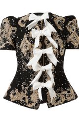 Meadham Kirchhoff Embellished Wool Jacket