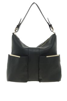 Asos Hobo Bag with Metal Bars - Lyst