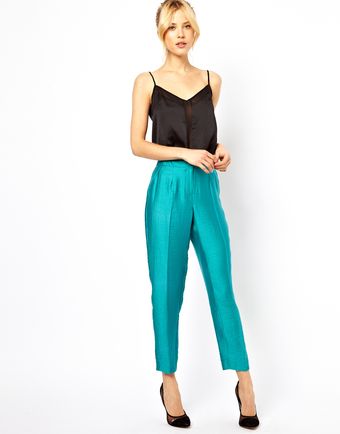 Asos Asos Evening Peg Trousers - Lyst