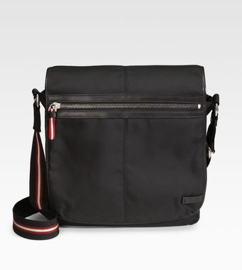 Bally Nylon Messenger Bag - Lyst