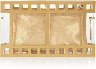 Charlotte Olympia Box Office Pandora Perspex Clutch - Lyst